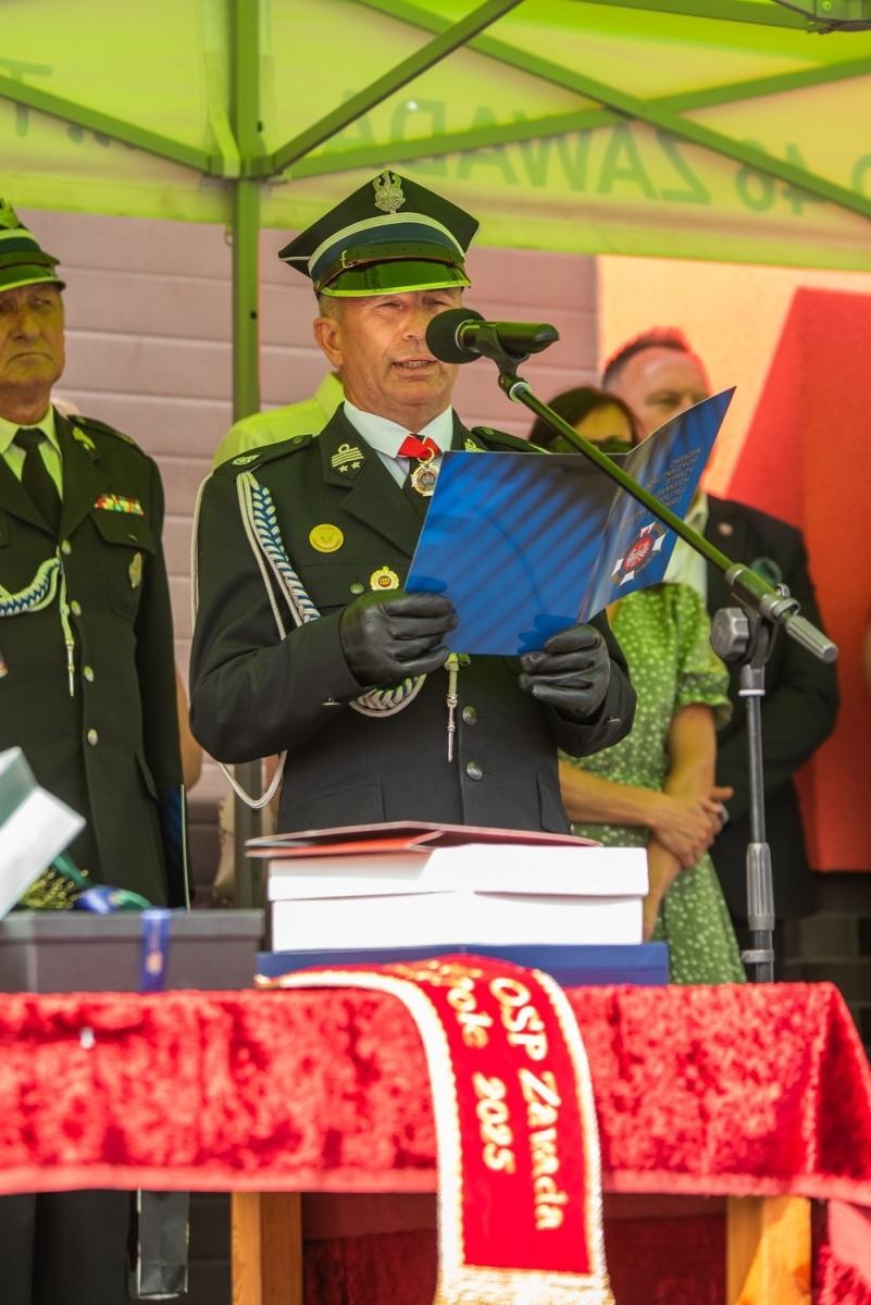 Zdjęcie w galerii na portalu naszwodzislaw.com: Jubileusz 90-lecia OSP Zawada. Strażacka tradycja i wspólne świętowanie [FOTO] wiadomości z regionu