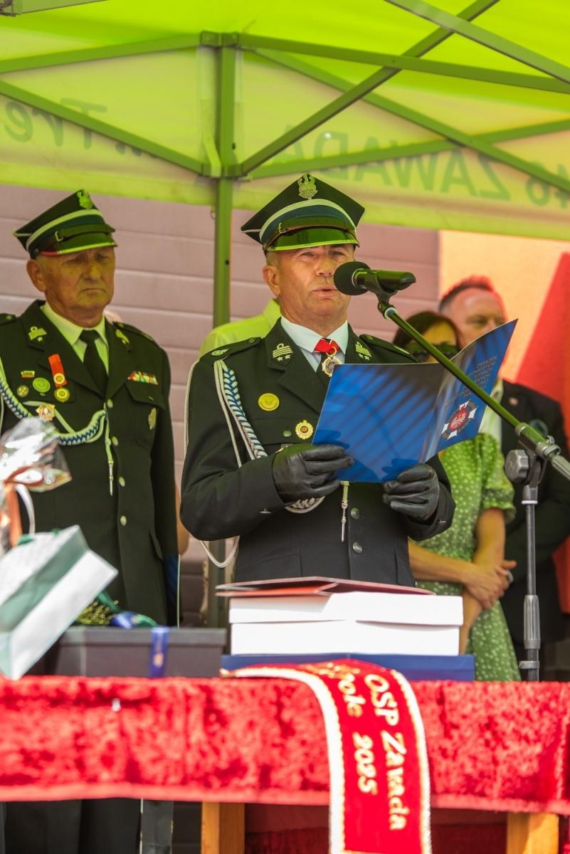Zdjęcie w galerii na portalu naszwodzislaw.com: Jubileusz 90-lecia OSP Zawada. Strażacka tradycja i wspólne świętowanie [FOTO] wiadomości z regionu