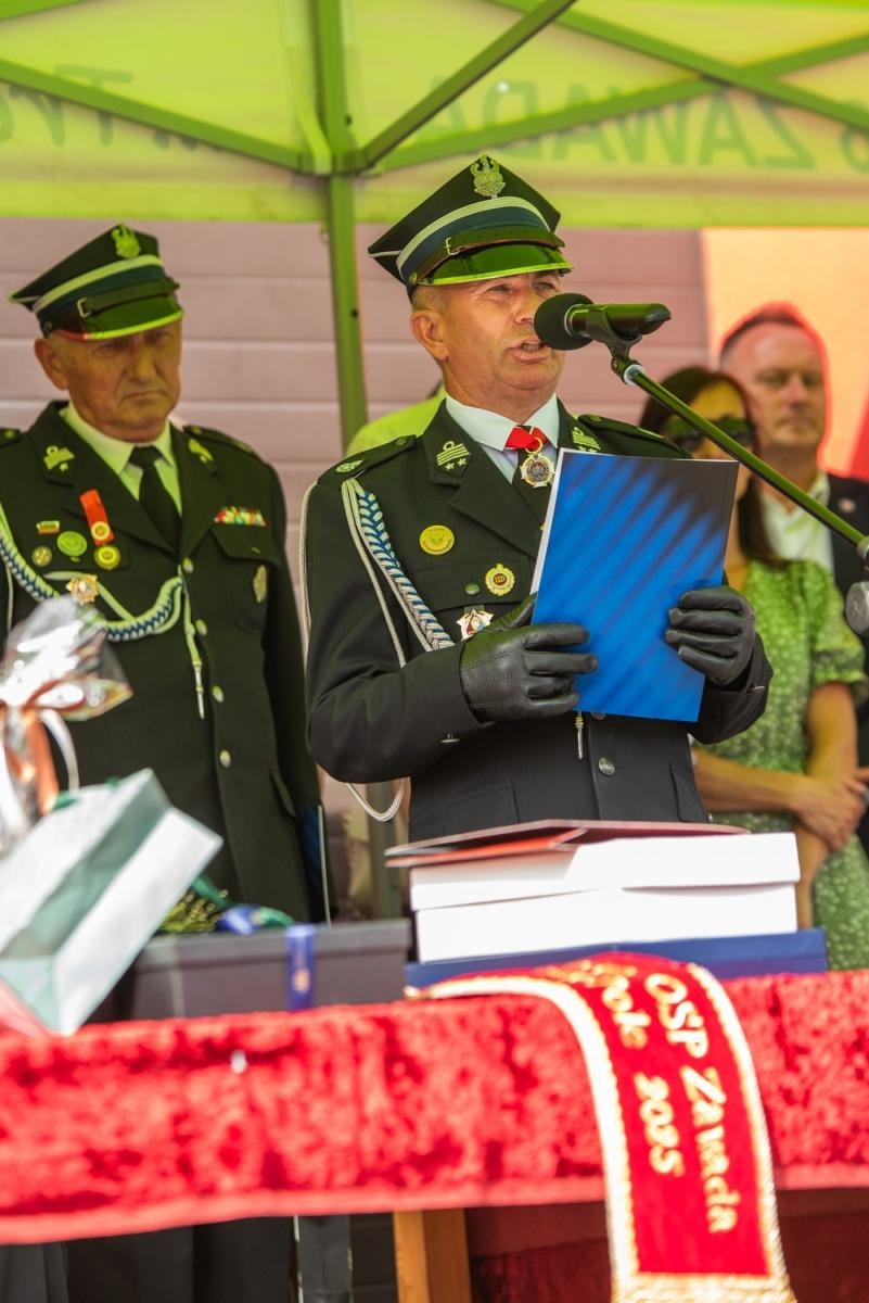 Zdjęcie w galerii na portalu naszwodzislaw.com: Jubileusz 90-lecia OSP Zawada. Strażacka tradycja i wspólne świętowanie [FOTO] wiadomości z regionu