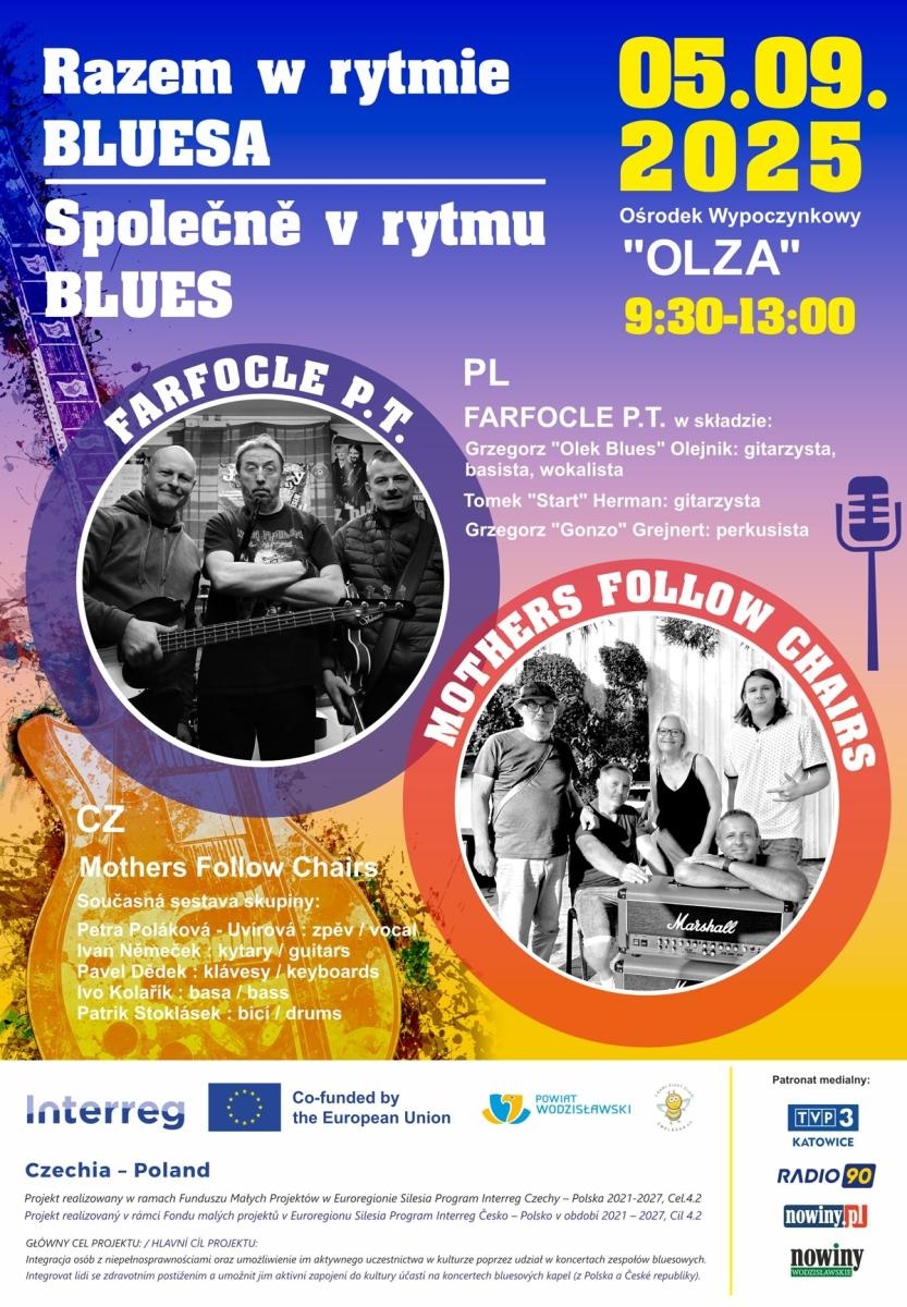 Zdjęcie w galerii na portalu naszwodzislaw.com: Razem w rytmie bluesa w Olzie wiadomości z regionu