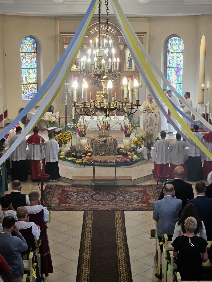 Zdjęcie w galerii na portalu naszwodzislaw.com: Dożynki 2025 w Radlinie. Tradycja, kultura i wspólne świętowanie [FOTO] wiadomości z regionu