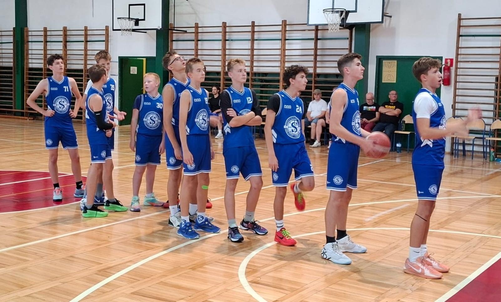 Zdjęcie w galerii na portalu naszwodzislaw.com: Sparing kadetów MKS Wodzisław z czeskim BC Start Havířov wiadomości z regionu