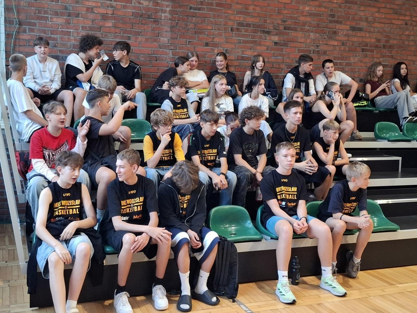 Zdjęcie w galerii na portalu naszwodzislaw.com: Sparing kadetów MKS Wodzisław z czeskim BC Start Havířov wiadomości z regionu