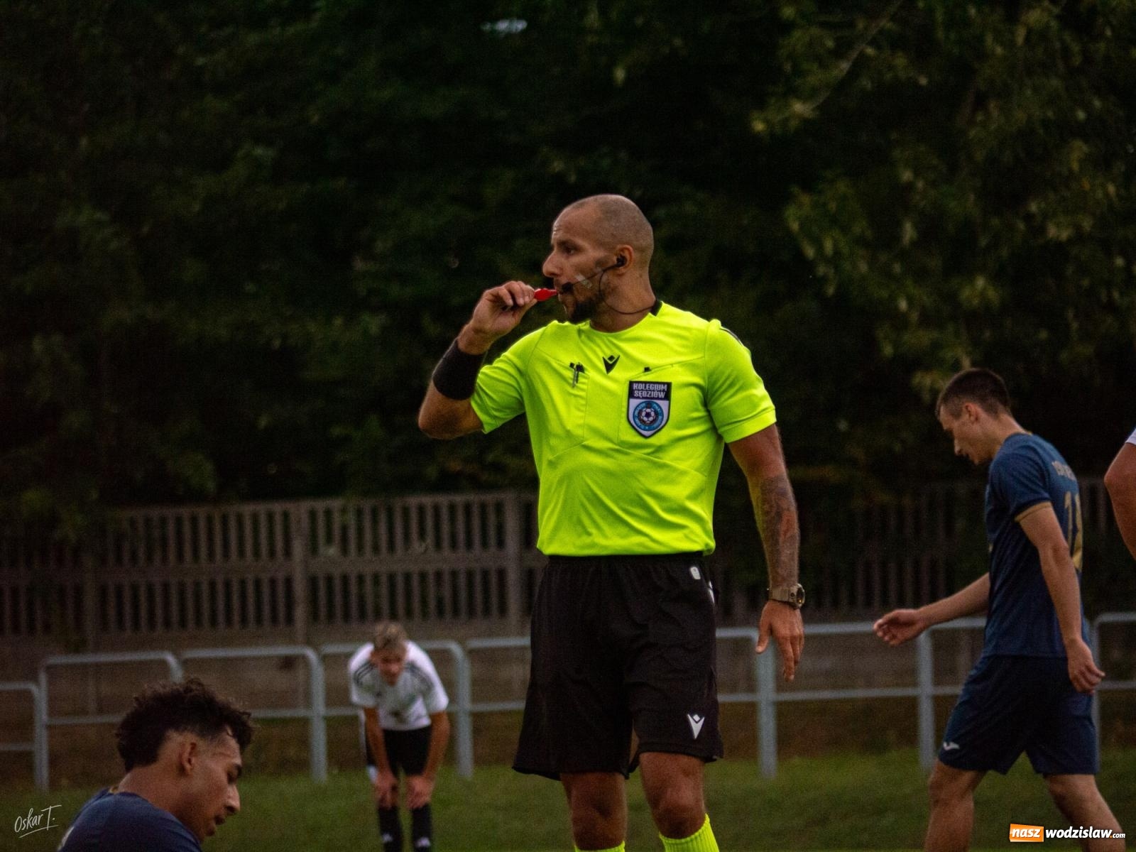 Zdjęcie w galerii na portalu naszwodzislaw.com: Klasa okręgowa: Emocjonujące starcie w Nędzy [FOTO] wiadomości z regionu