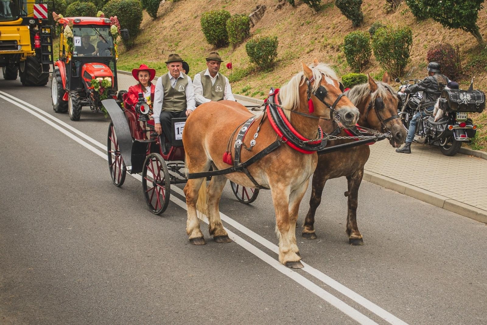Zdjęcie w galerii na portalu naszwodzislaw.com: Boże z Twoich rąk żyjemy. Dożynki w Połomi [FOTO] wiadomości z regionu