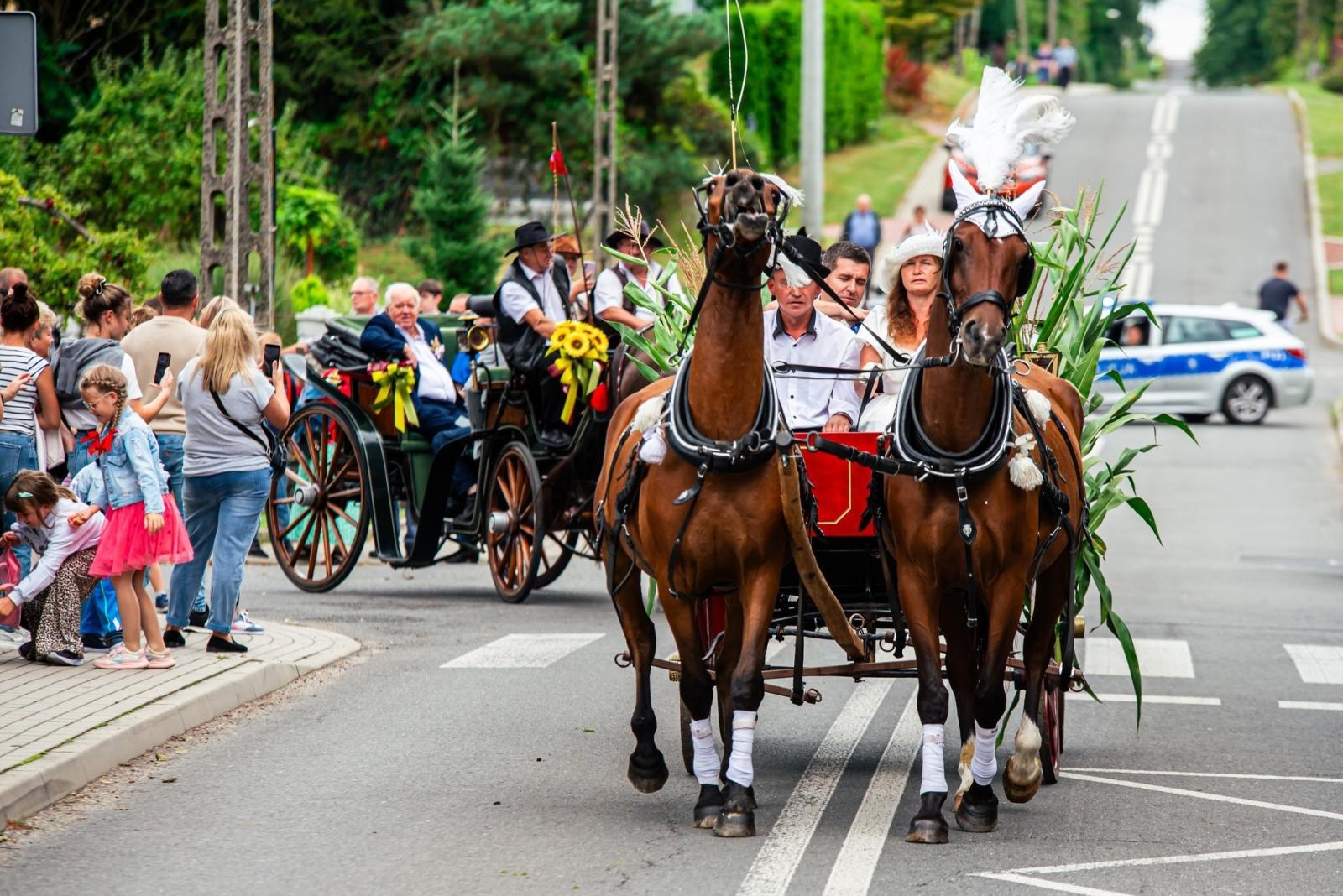 Zdjęcie w galerii na portalu naszwodzislaw.com: Gminne dożynki i zacny jubileusz Skrbeńska za nami [FOTO] wiadomości z regionu