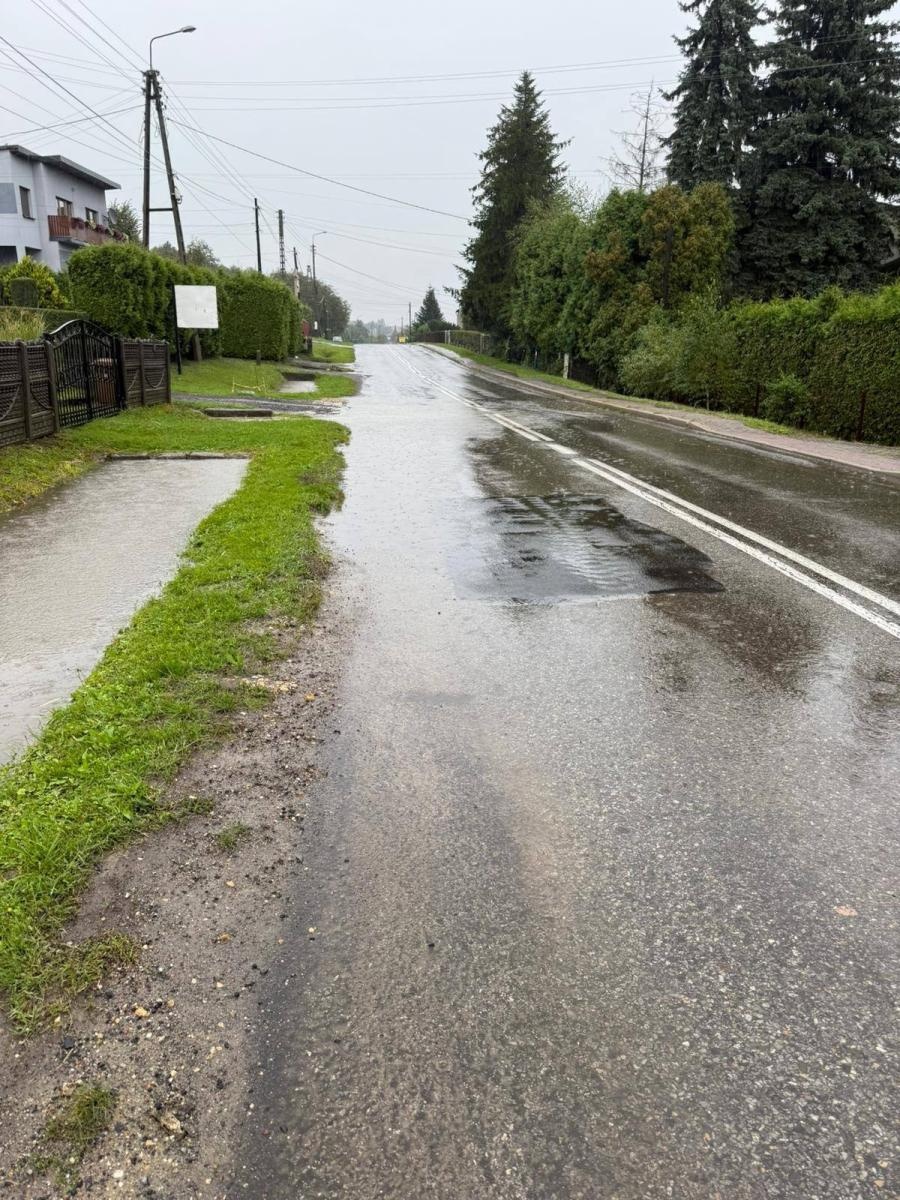 Zdjęcie w galerii na portalu naszwodzislaw.com: Ciągle pada... Monitoring sytuacji hydrologicznej w gminie Mszana [FOTO] wiadomości z regionu