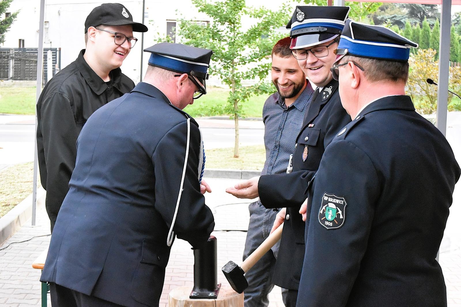 Zdjęcie w galerii na portalu naszwodzislaw.com: Jubileusz 120-lecia OSP Gołkowice. Jednostka ma nowy sztandar [FOTO] wiadomości z regionu