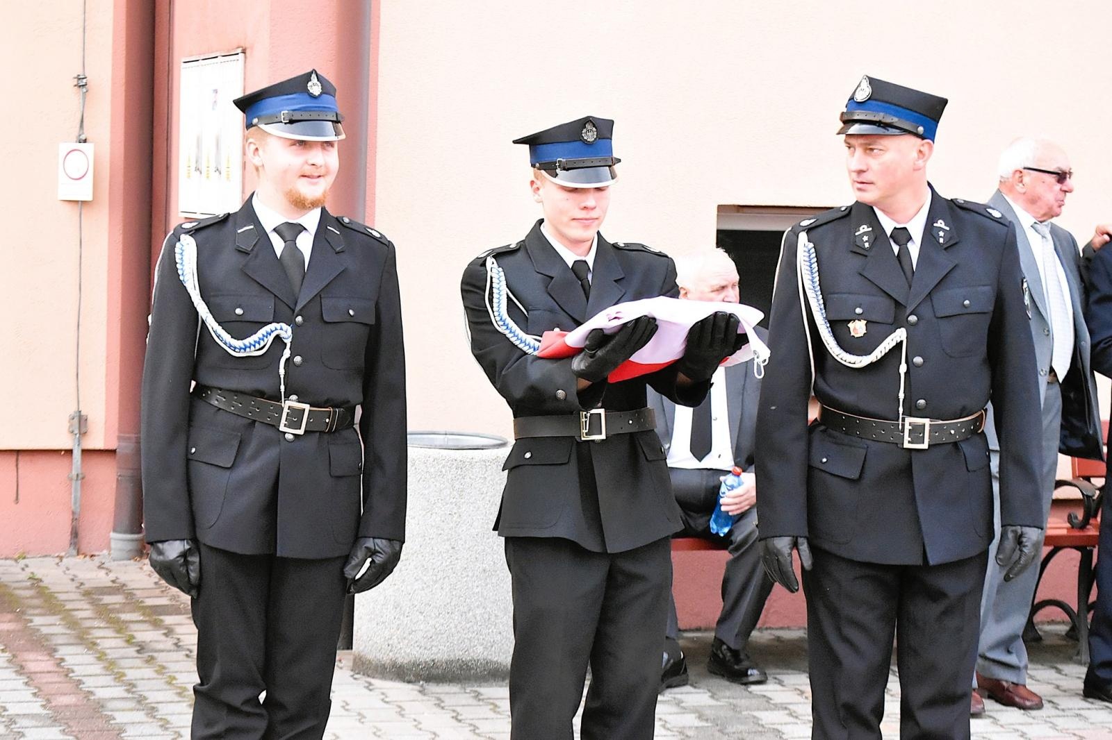Zdjęcie w galerii na portalu naszwodzislaw.com: Jubileusz 120-lecia OSP Gołkowice. Jednostka ma nowy sztandar [FOTO] wiadomości z regionu