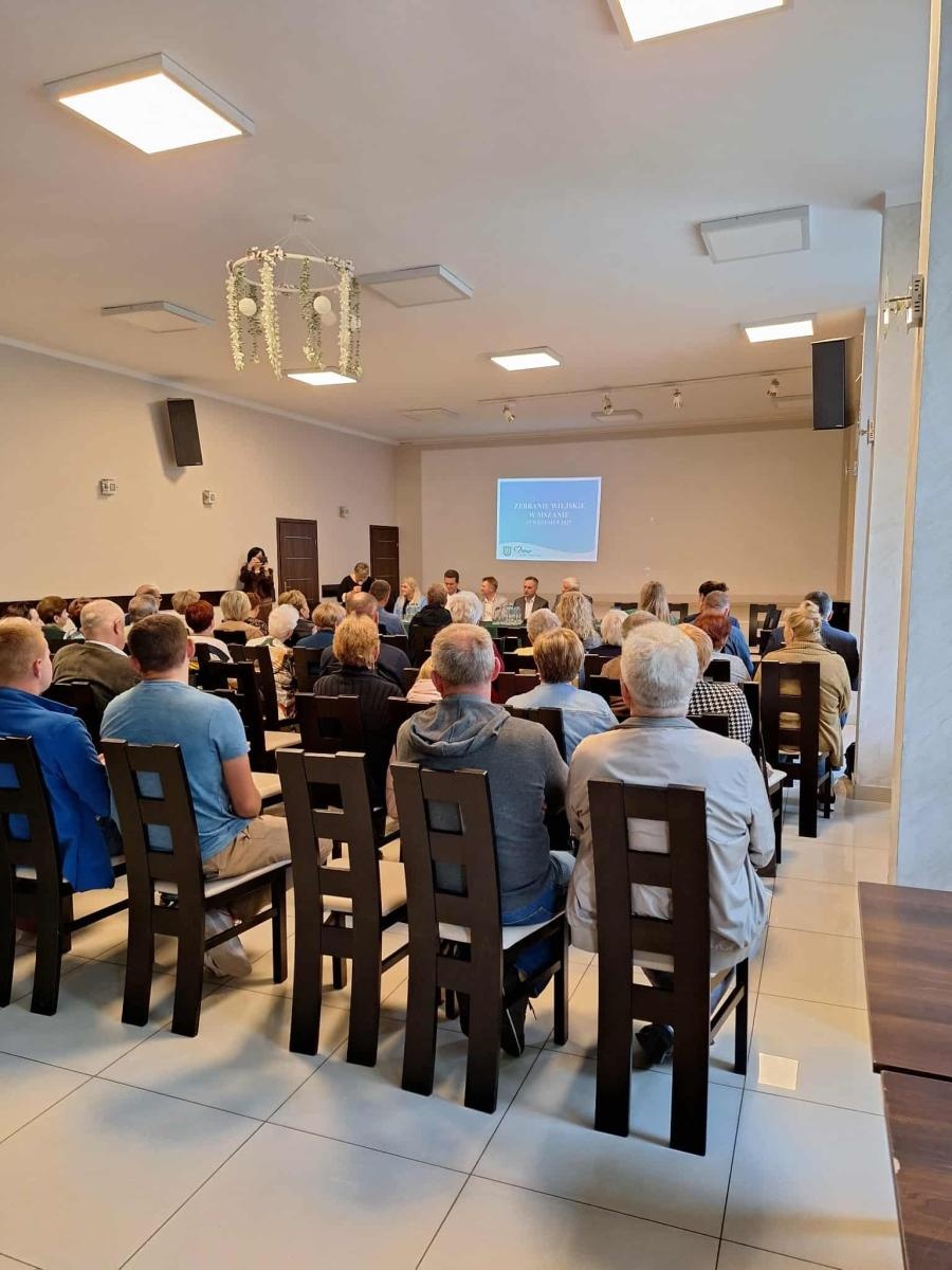 Zdjęcie w galerii na portalu naszwodzislaw.com: Zebrania sołeckie w gminie Mszana. Na co przeznaczone zostaną pieniądze? wiadomości z regionu