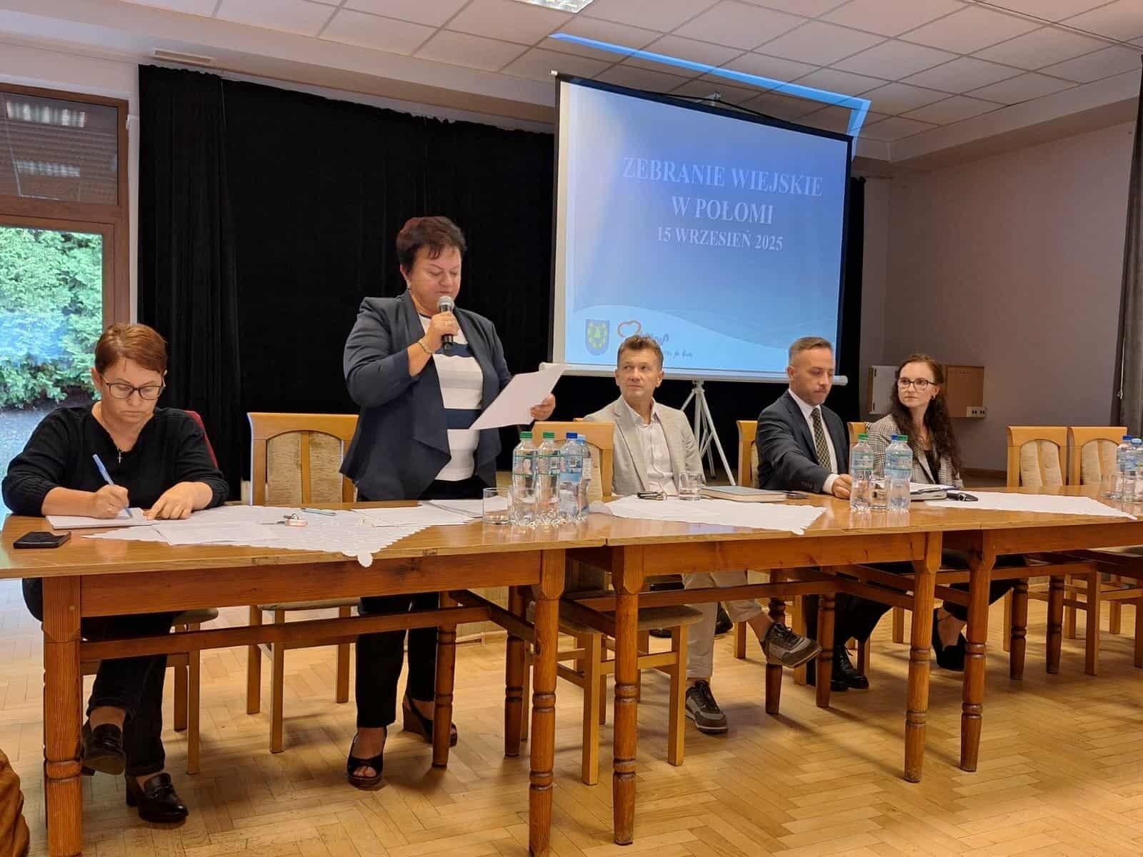 Zdjęcie w galerii na portalu naszwodzislaw.com: Zebrania sołeckie w gminie Mszana. Na co przeznaczone zostaną pieniądze? wiadomości z regionu