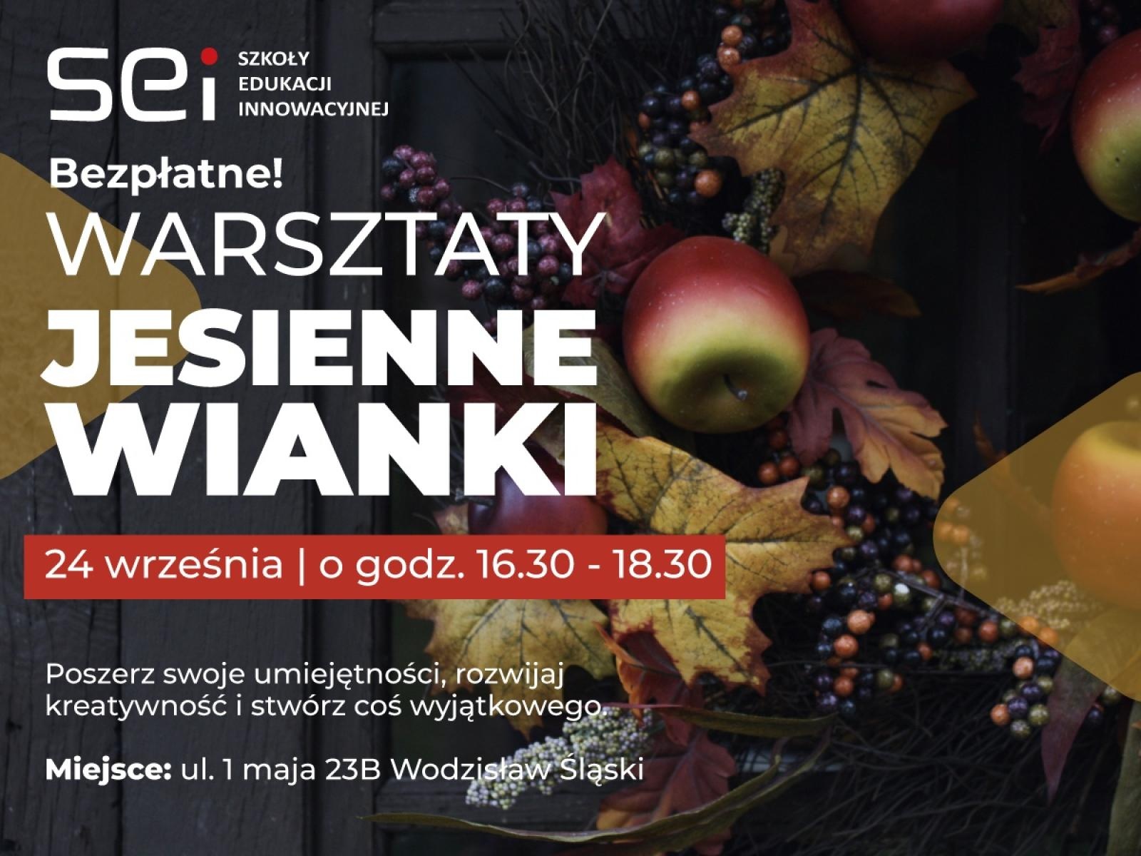 Zdjęcie w galerii na portalu naszwodzislaw.com: Jesienny wianek na drzwi. Weź udział w bezpłatnych warsztatach wiadomości z regionu