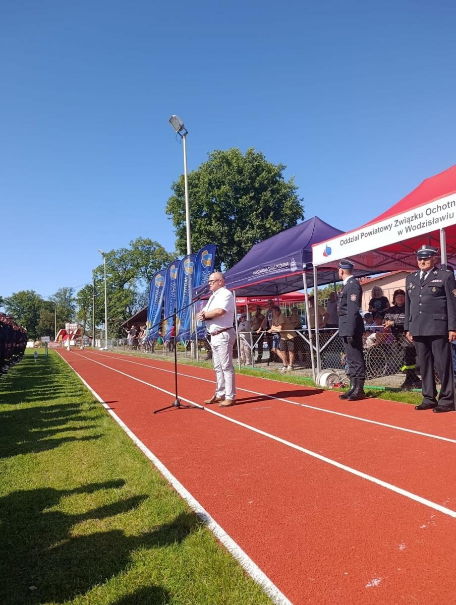 Zdjęcie w galerii na portalu naszwodzislaw.com: Strażacy z całego powiatu rywalizowali w Godowie. Znamy zwycięzców [FOTO] wiadomości z regionu