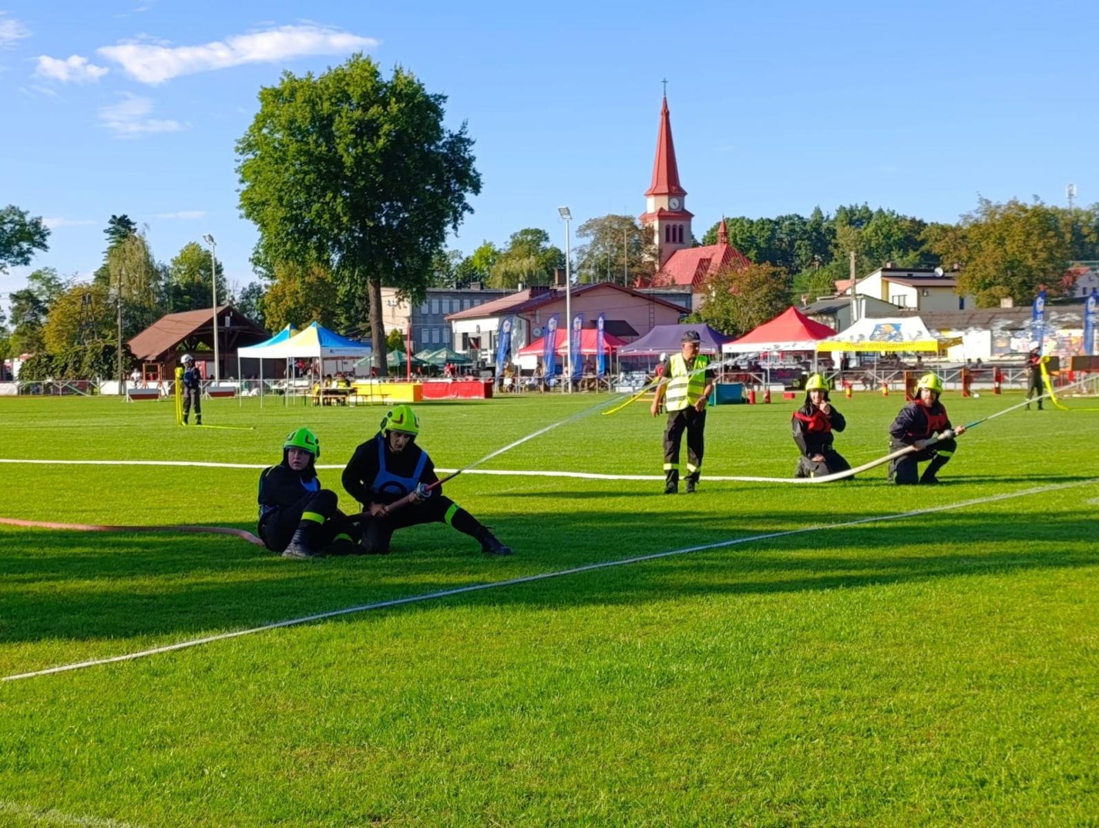 Zdjęcie w galerii na portalu naszwodzislaw.com: Strażacy z całego powiatu rywalizowali w Godowie. Znamy zwycięzców [FOTO] wiadomości z regionu