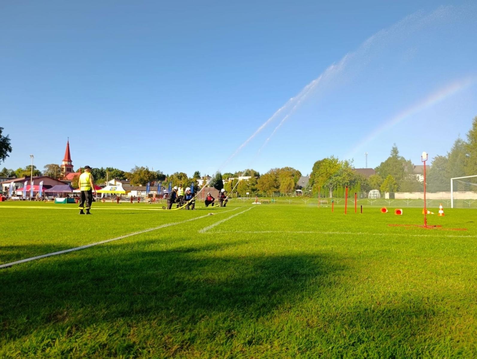 Zdjęcie w galerii na portalu naszwodzislaw.com: Strażacy z całego powiatu rywalizowali w Godowie. Znamy zwycięzców [FOTO] wiadomości z regionu