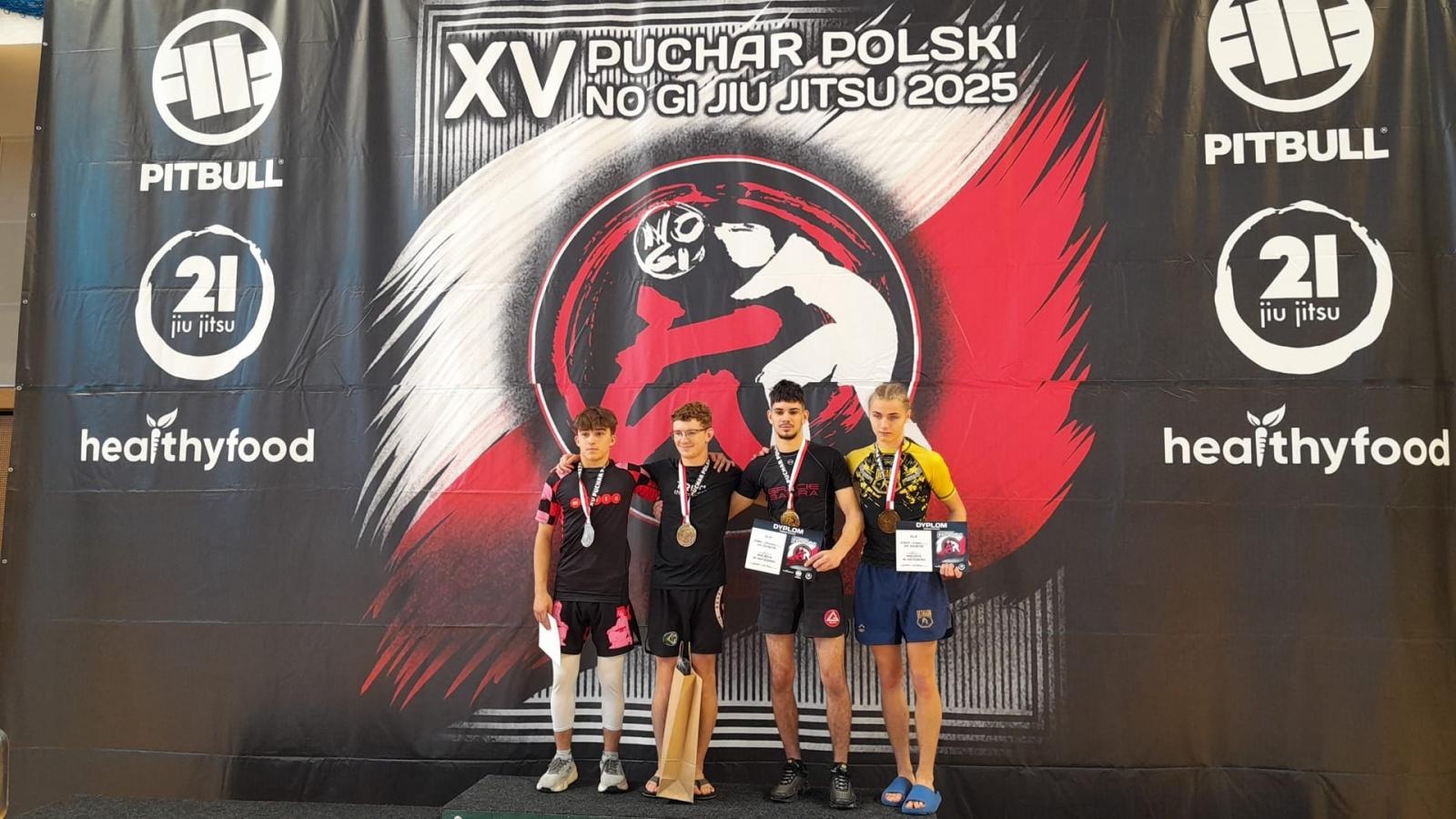 Zdjęcie w galerii na portalu naszwodzislaw.com: Sukcesy zawodników Octagon Team w XV Pucharze Polski No Gi Jiu Jitsu wiadomości z regionu
