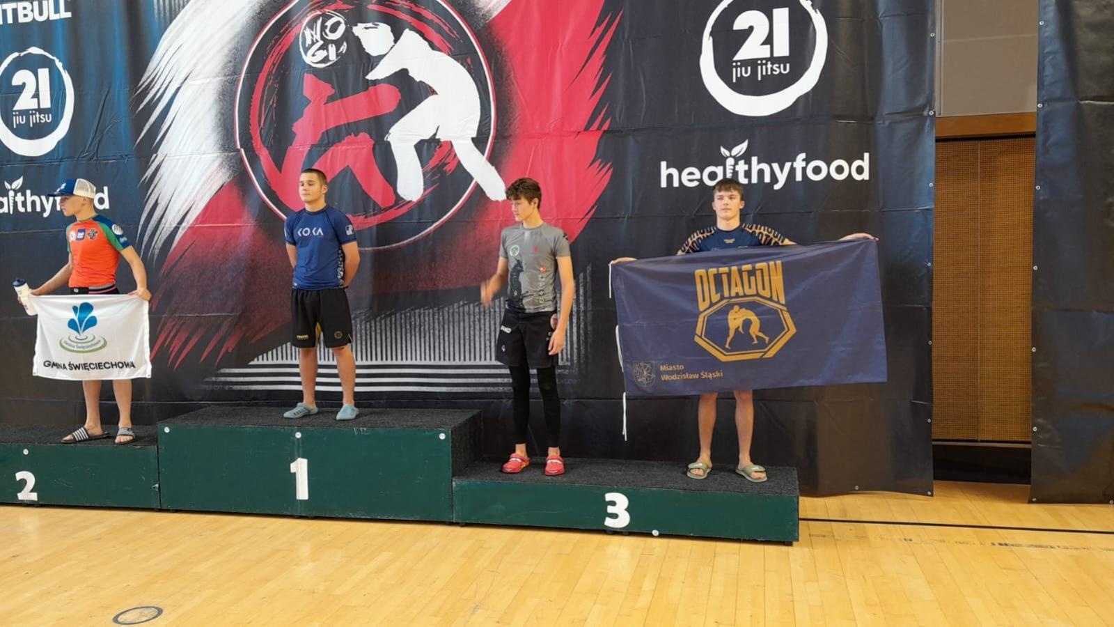 Zdjęcie w galerii na portalu naszwodzislaw.com: Sukcesy zawodników Octagon Team w XV Pucharze Polski No Gi Jiu Jitsu wiadomości z regionu