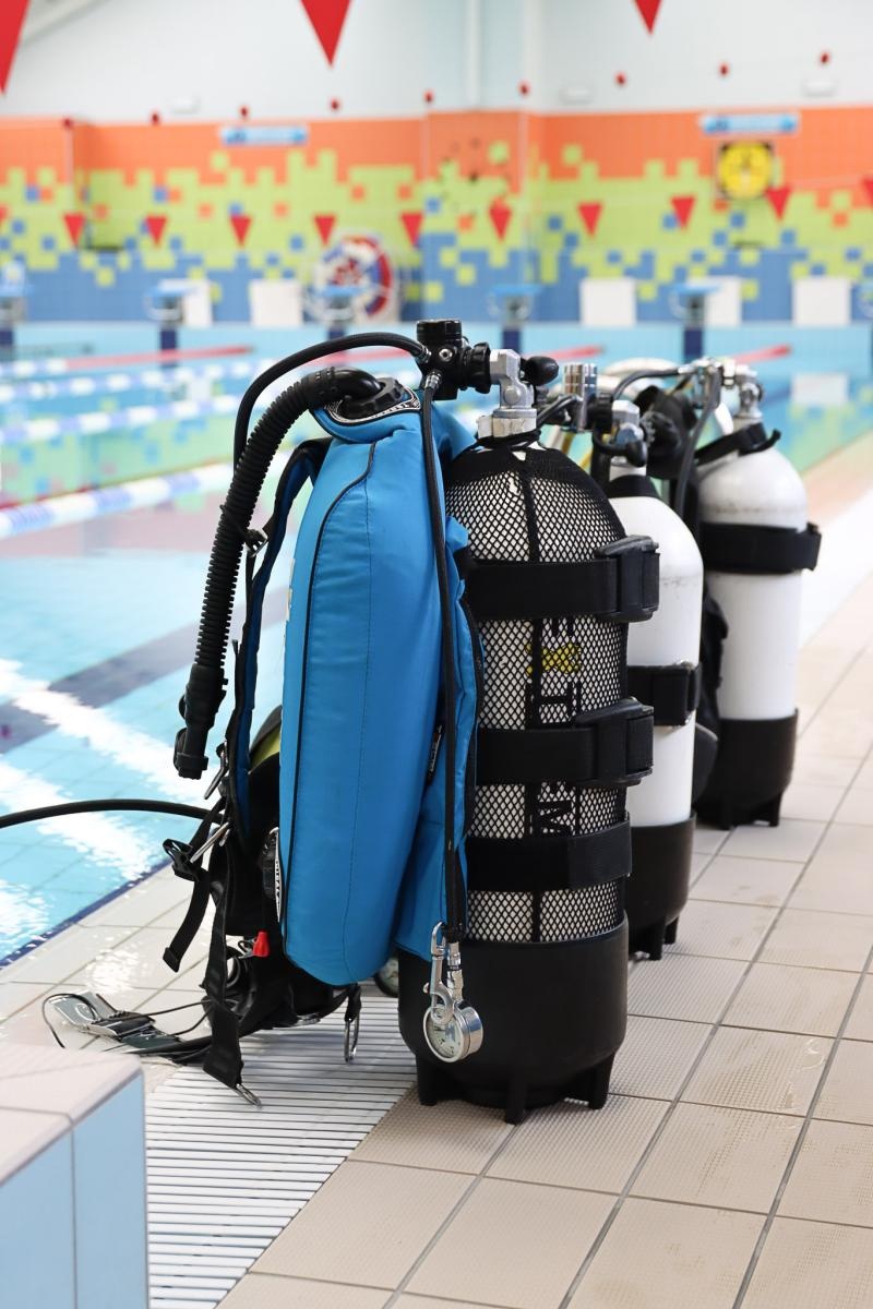 Zdjęcie w galerii na portalu naszwodzislaw.com: Warsztaty nurkowania w Wodzisławiu Śląskim wiadomości z regionu