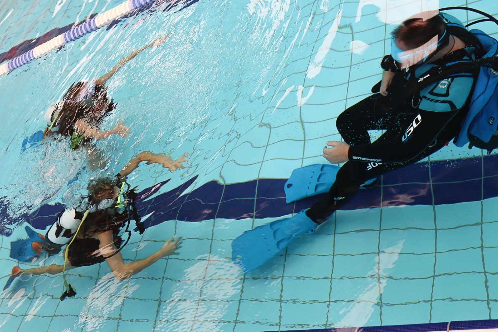 Zdjęcie w galerii na portalu naszwodzislaw.com: Warsztaty nurkowania w Wodzisławiu Śląskim wiadomości z regionu