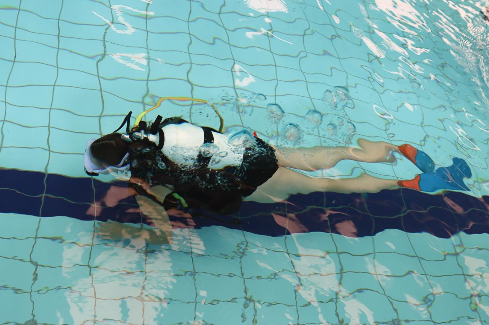 Zdjęcie w galerii na portalu naszwodzislaw.com: Warsztaty nurkowania w Wodzisławiu Śląskim wiadomości z regionu