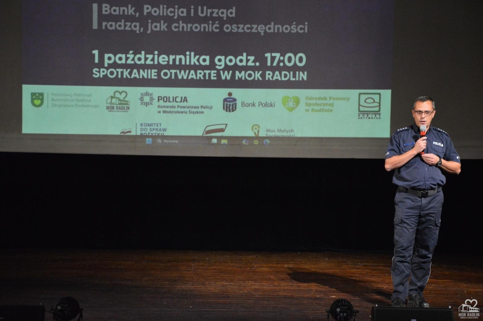 Zdjęcie w galerii na portalu naszwodzislaw.com: Nie daj się nabrać. Spotkanie profilaktyczne w Radlinie [FOTO] wiadomości z regionu