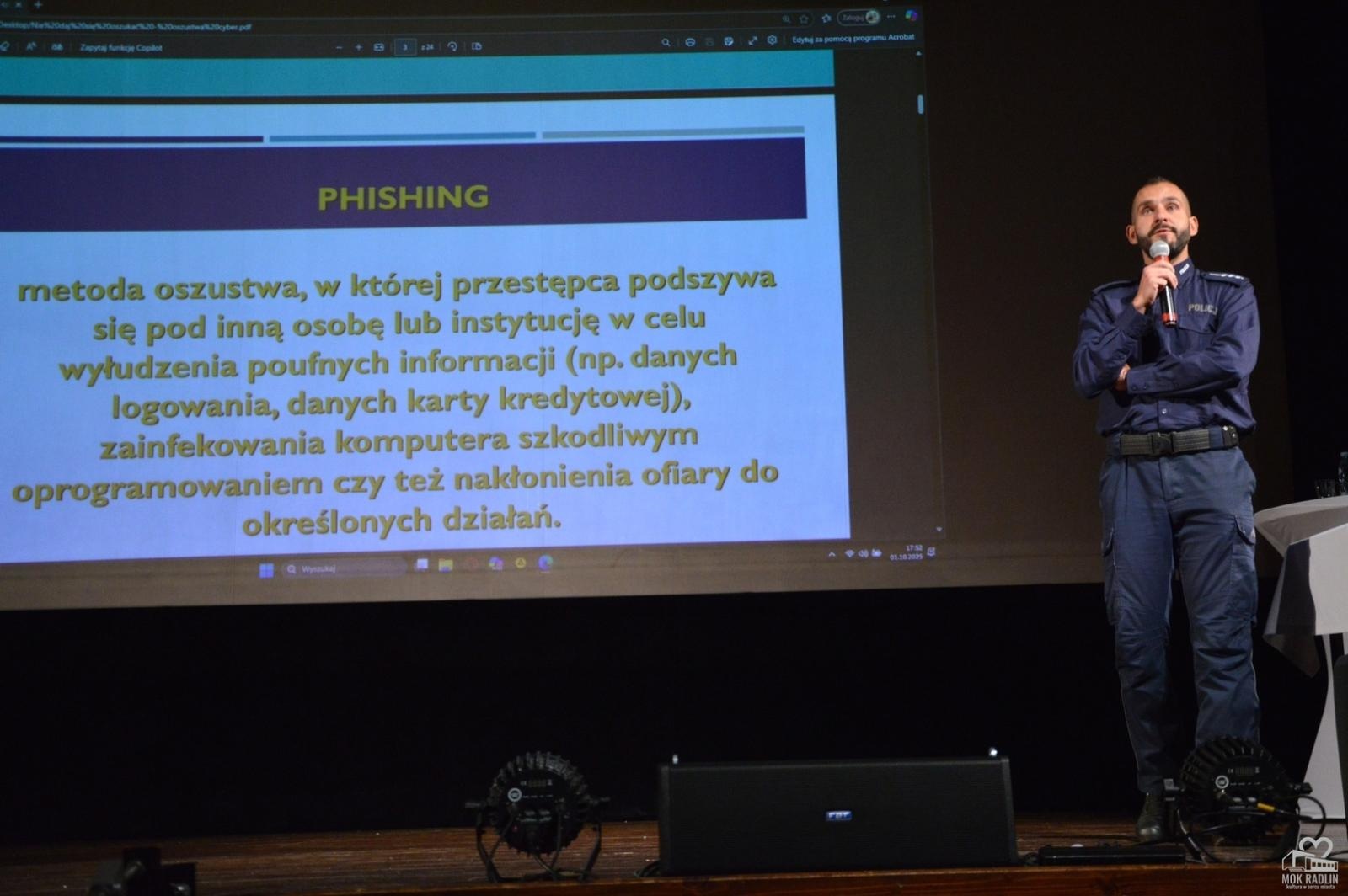 Zdjęcie w galerii na portalu naszwodzislaw.com: Nie daj się nabrać. Spotkanie profilaktyczne w Radlinie [FOTO] wiadomości z regionu