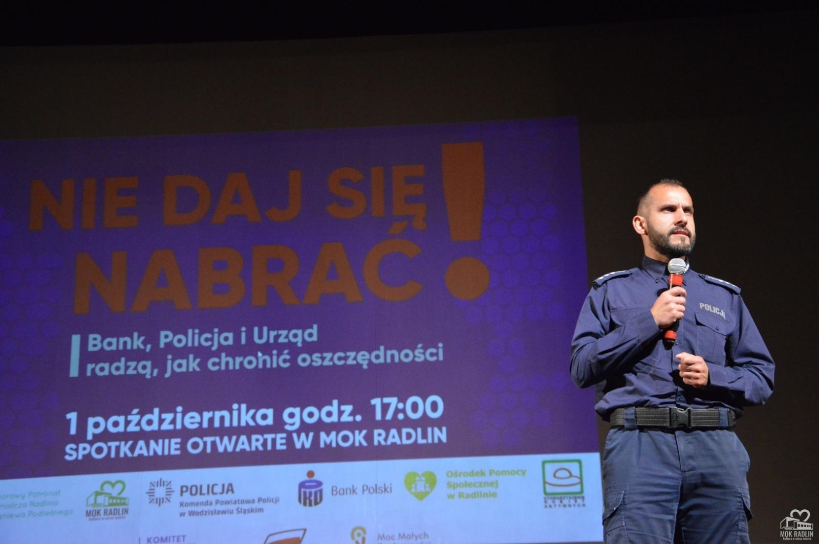 Zdjęcie w galerii na portalu naszwodzislaw.com: Nie daj się nabrać. Spotkanie profilaktyczne w Radlinie [FOTO] wiadomości z regionu