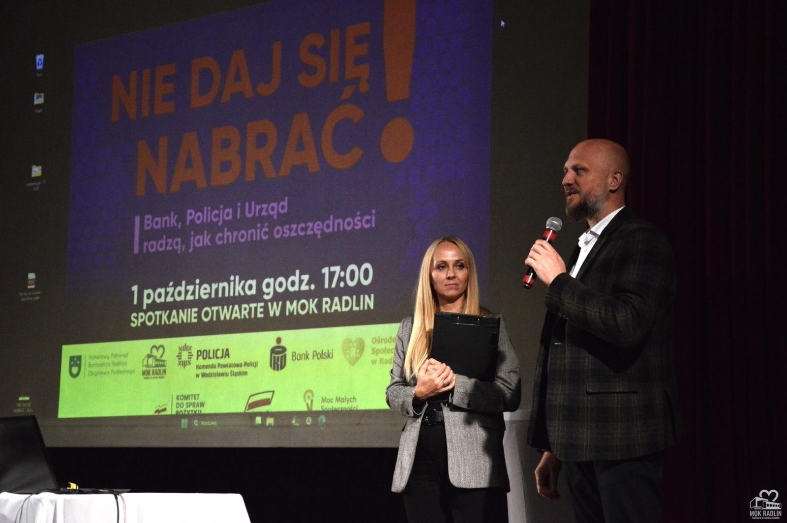 Zdjęcie w galerii na portalu naszwodzislaw.com: Nie daj się nabrać. Spotkanie profilaktyczne w Radlinie [FOTO] wiadomości z regionu