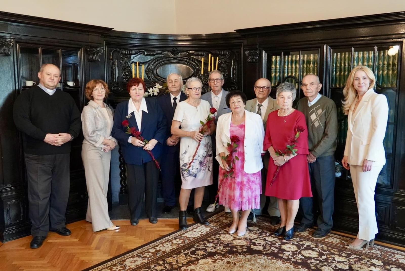 Zdjęcie w galerii na portalu naszwodzislaw.com: Rydułtowy: Od szmaragdów po kamień. Małżeńskie gody pełne wzruszeń wiadomości z regionu