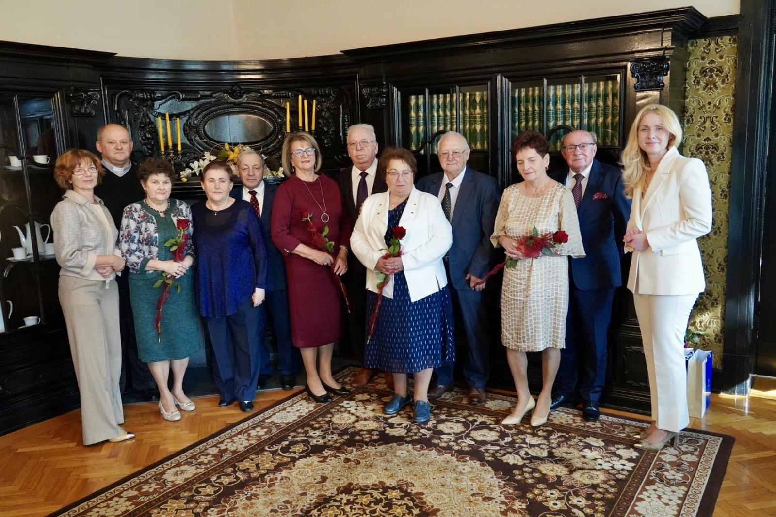 Zdjęcie w galerii na portalu naszwodzislaw.com: Rydułtowy: Od szmaragdów po kamień. Małżeńskie gody pełne wzruszeń wiadomości z regionu