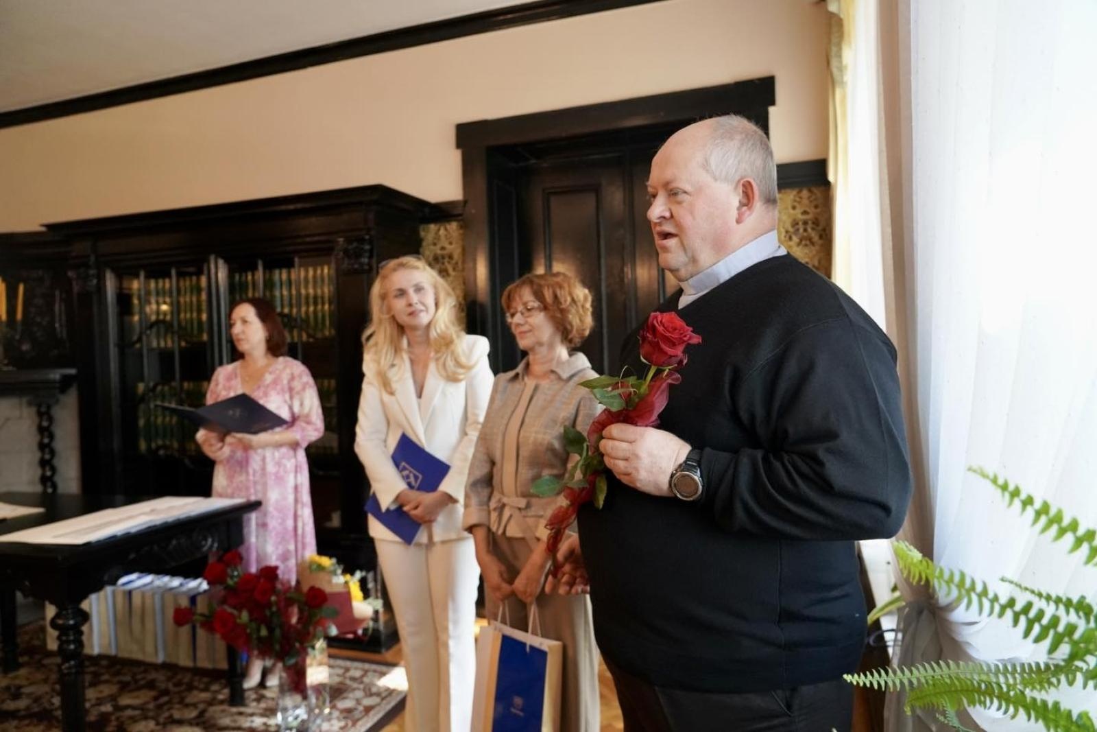 Zdjęcie w galerii na portalu naszwodzislaw.com: Rydułtowy: Od szmaragdów po kamień. Małżeńskie gody pełne wzruszeń wiadomości z regionu