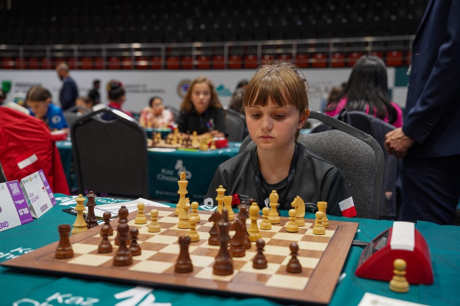 Zdjęcie w galerii na portalu naszwodzislaw.com: Szachy. Mistrzostwa Świata Juniorów w Kazachstanie. Świetny występ Julii Szczurek wiadomości z regionu