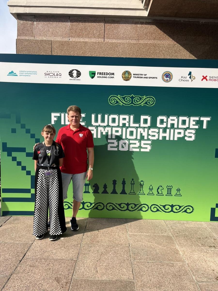 Zdjęcie w galerii na portalu naszwodzislaw.com: Szachy. Mistrzostwa Świata Juniorów w Kazachstanie. Świetny występ Julii Szczurek wiadomości z regionu