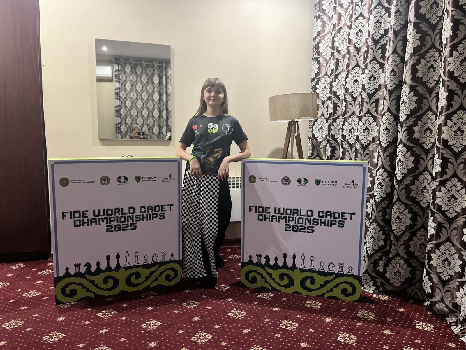 Zdjęcie w galerii na portalu naszwodzislaw.com: Szachy. Mistrzostwa Świata Juniorów w Kazachstanie. Świetny występ Julii Szczurek wiadomości z regionu