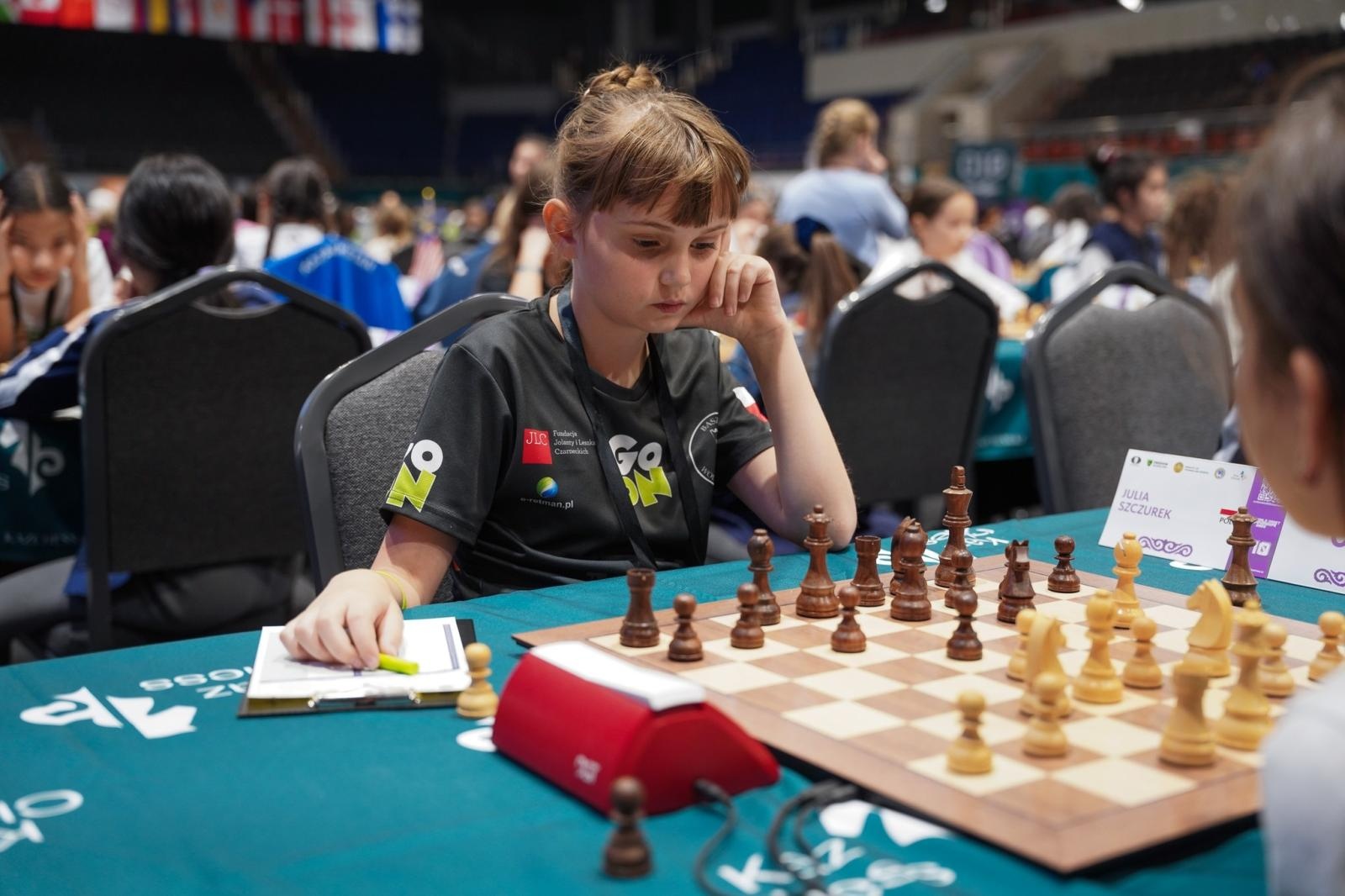 Zdjęcie w galerii na portalu naszwodzislaw.com: Szachy. Mistrzostwa Świata Juniorów w Kazachstanie. Świetny występ Julii Szczurek wiadomości z regionu