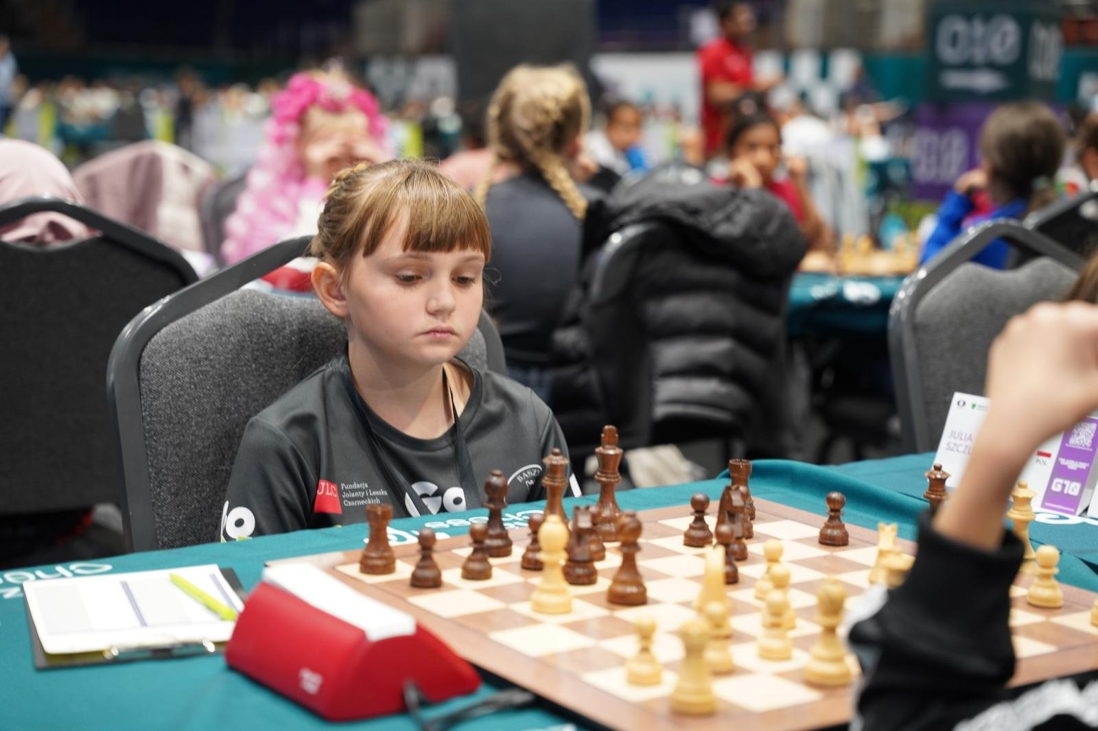 Zdjęcie w galerii na portalu naszwodzislaw.com: Szachy. Mistrzostwa Świata Juniorów w Kazachstanie. Świetny występ Julii Szczurek wiadomości z regionu