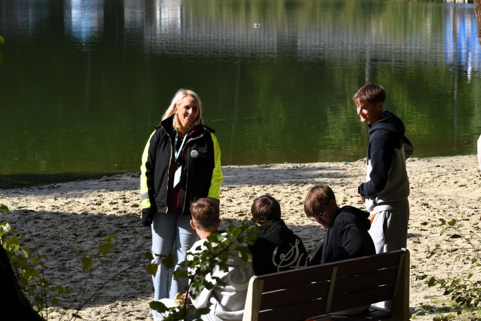 Zdjęcie w galerii na portalu naszwodzislaw.com: Powiat Express: Zielona misja. Pierwsze w historii powiatu wydarzenie ekologiczne [FOTO] wiadomości z regionu