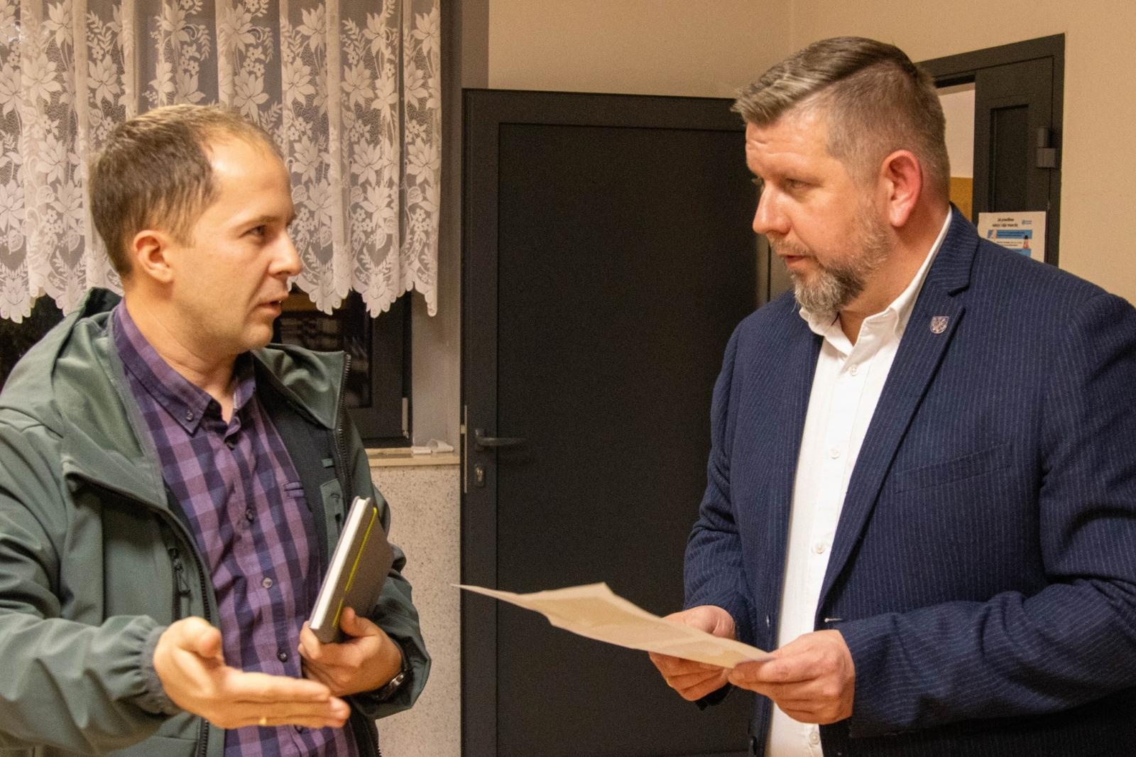 Zdjęcie w galerii na portalu naszwodzislaw.com: Prezydent spotkał się z mieszkańcami Kokoszyc wiadomości z regionu