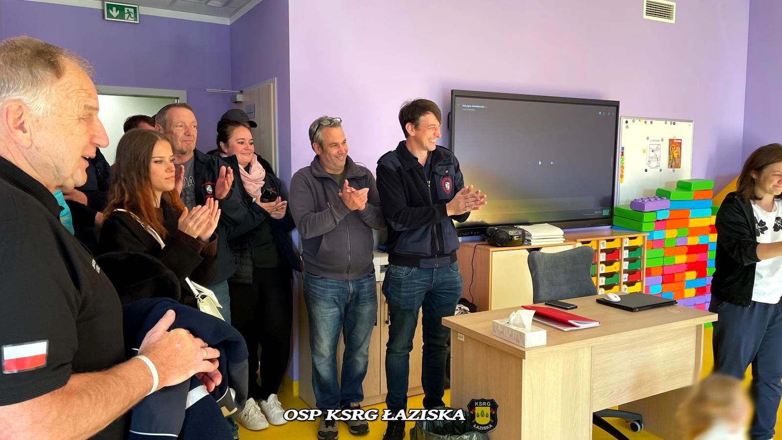 Zdjęcie w galerii na portalu naszwodzislaw.com: Strażacka współpraca bez granic. Wizyta druhów z Freiwillige Feuerwehr Schwanheim w Łaziskach wiadomości z regionu