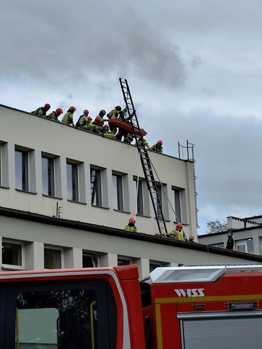 Zdjęcie w galerii na portalu naszwodzislaw.com: Strażacy doskonalili swoje umiejętności w PCKZiU w Wodzisławiu Śląskim wiadomości z regionu
