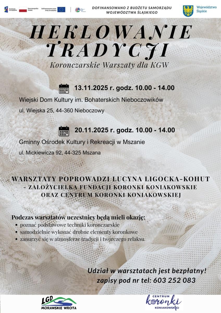 Zdjęcie w galerii na portalu naszwodzislaw.com: Heklowanie tradycji. Zaproszenie na warsztaty koronczarskie wiadomości z regionu