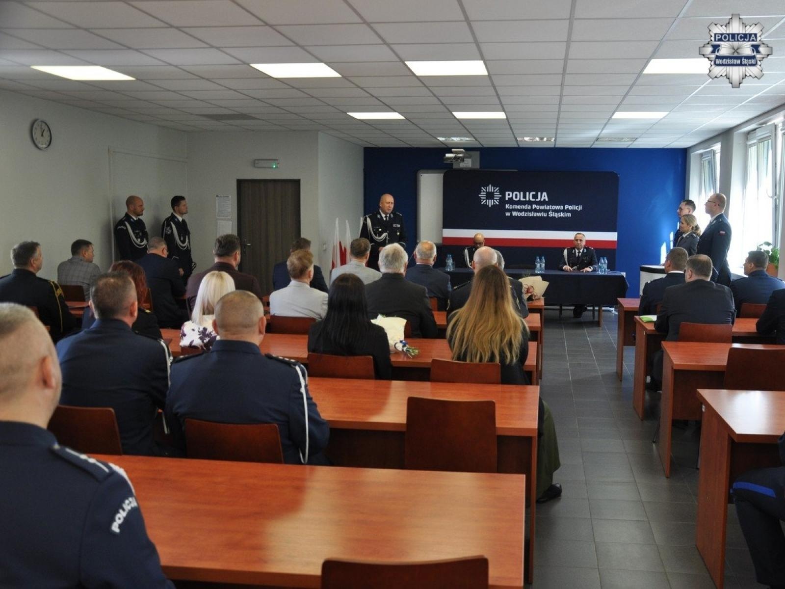 Zdjęcie w galerii na portalu naszwodzislaw.com: Wodzisławska Komenda Powiatowa Policji ma nowego komendanta wiadomości z regionu