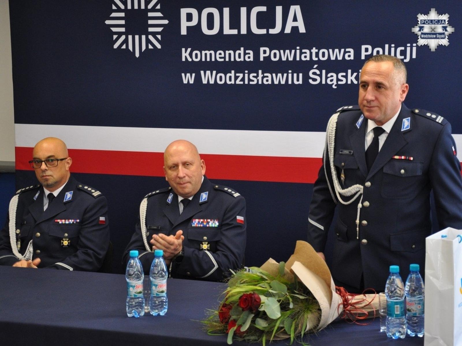 Zdjęcie w galerii na portalu naszwodzislaw.com: Wodzisławska Komenda Powiatowa Policji ma nowego komendanta wiadomości z regionu