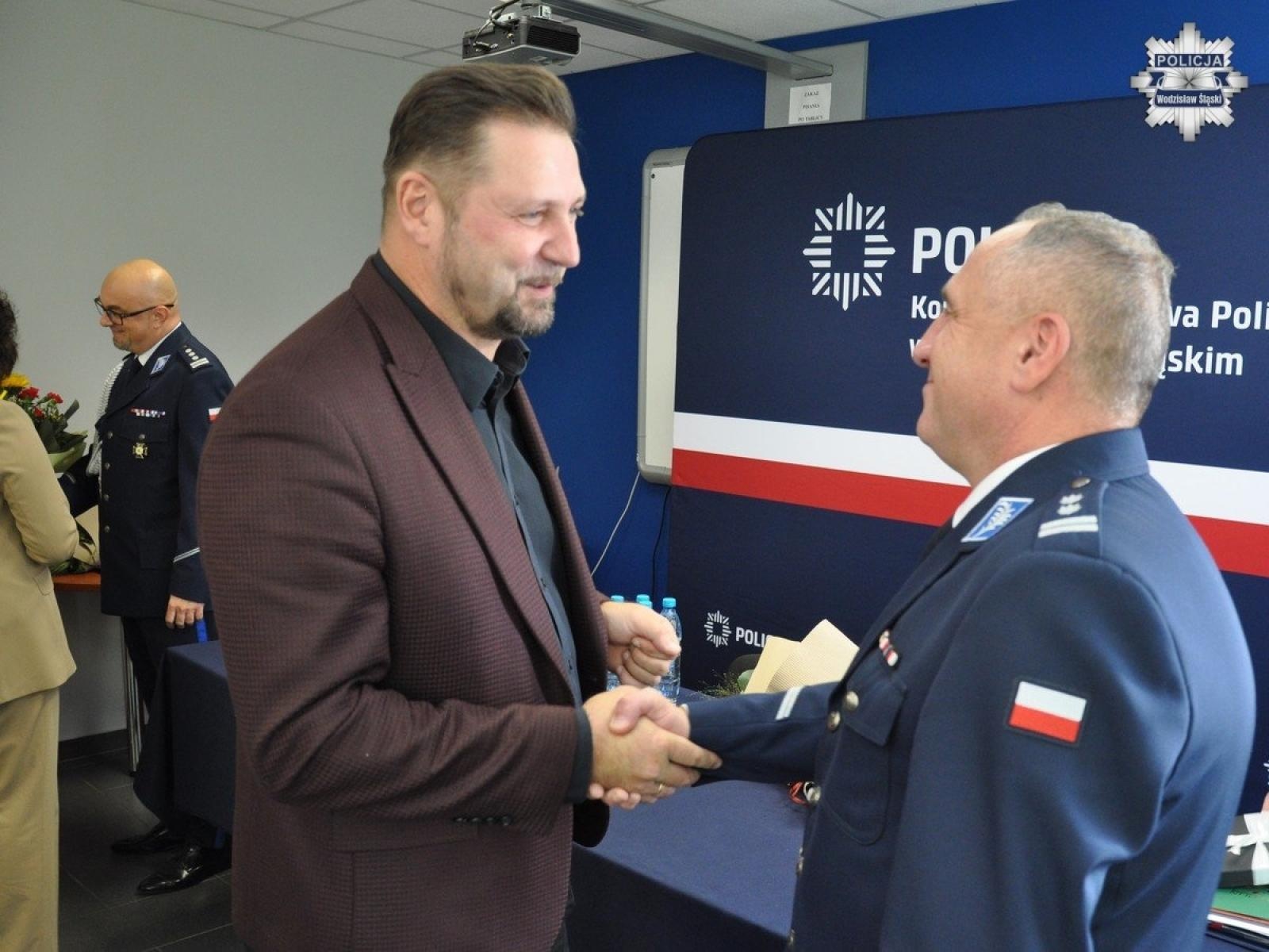 Zdjęcie w galerii na portalu naszwodzislaw.com: Wodzisławska Komenda Powiatowa Policji ma nowego komendanta wiadomości z regionu