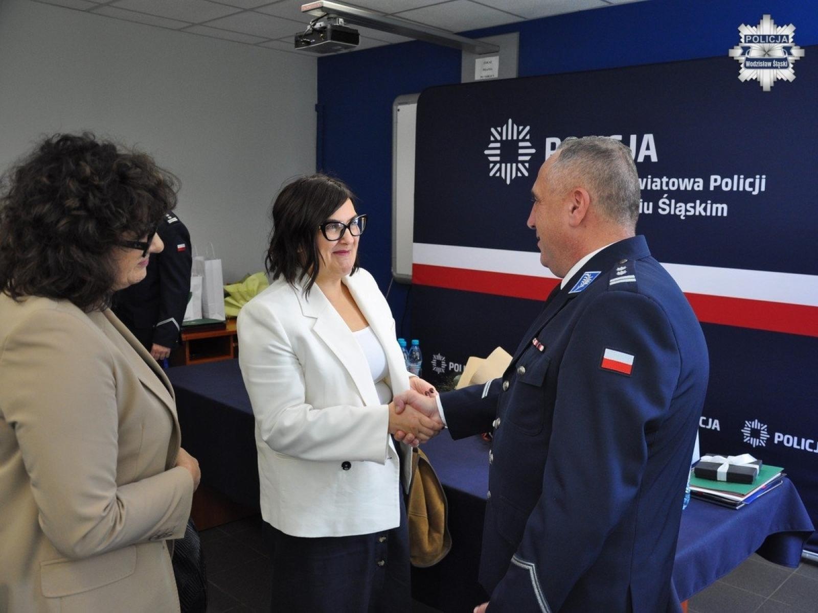 Zdjęcie w galerii na portalu naszwodzislaw.com: Wodzisławska Komenda Powiatowa Policji ma nowego komendanta wiadomości z regionu