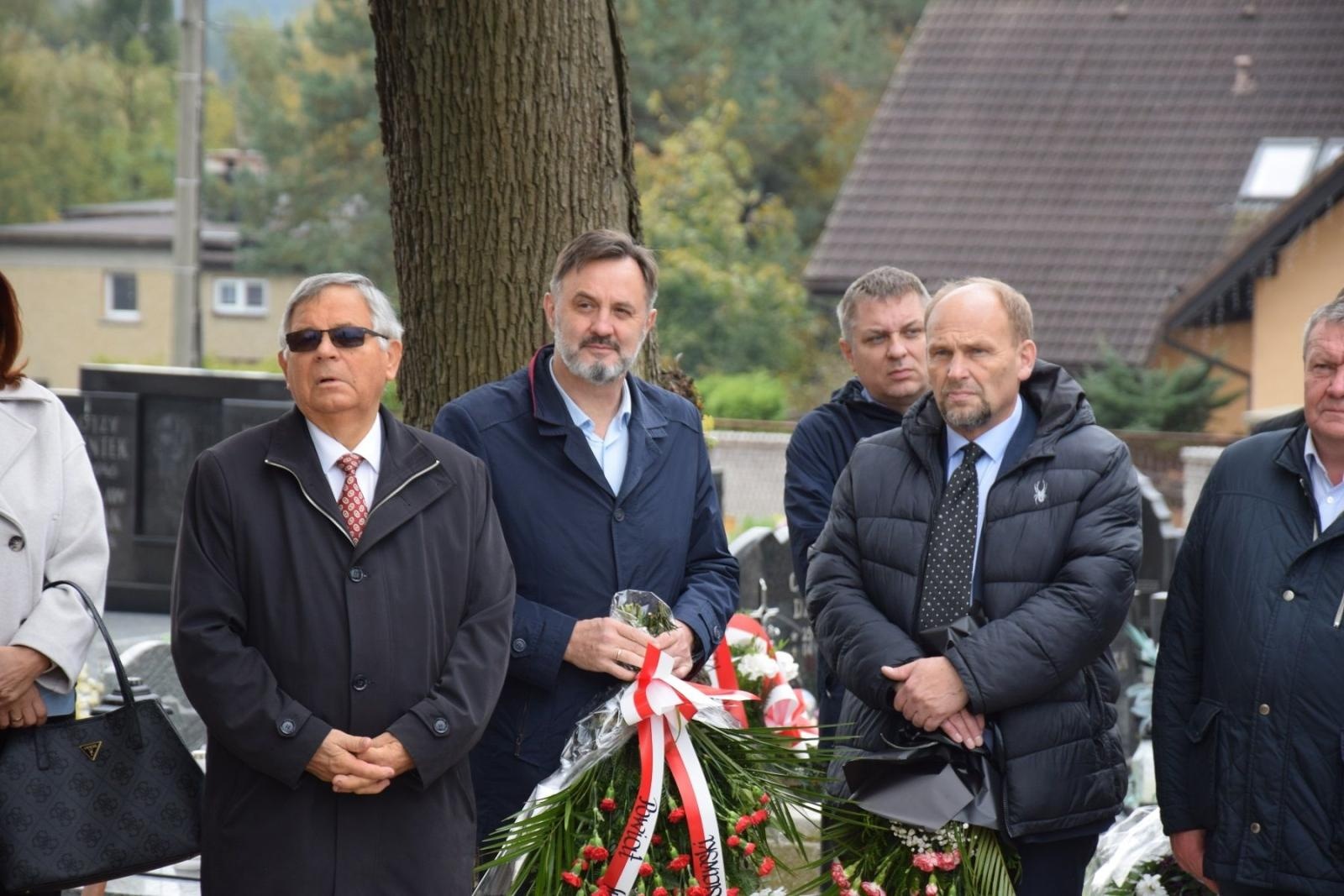 Zdjęcie w galerii na portalu naszwodzislaw.com: W Wodzisławiu Śląskim upamiętniono powstańca śląskiego Augustyna Wyleżycha wiadomości z regionu