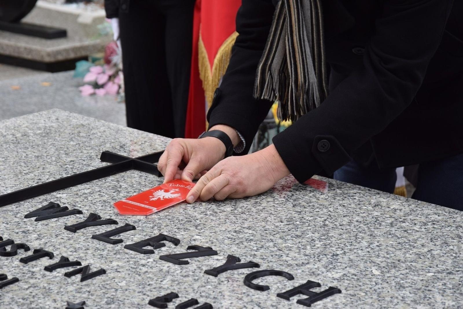 Zdjęcie w galerii na portalu naszwodzislaw.com: W Wodzisławiu Śląskim upamiętniono powstańca śląskiego Augustyna Wyleżycha wiadomości z regionu