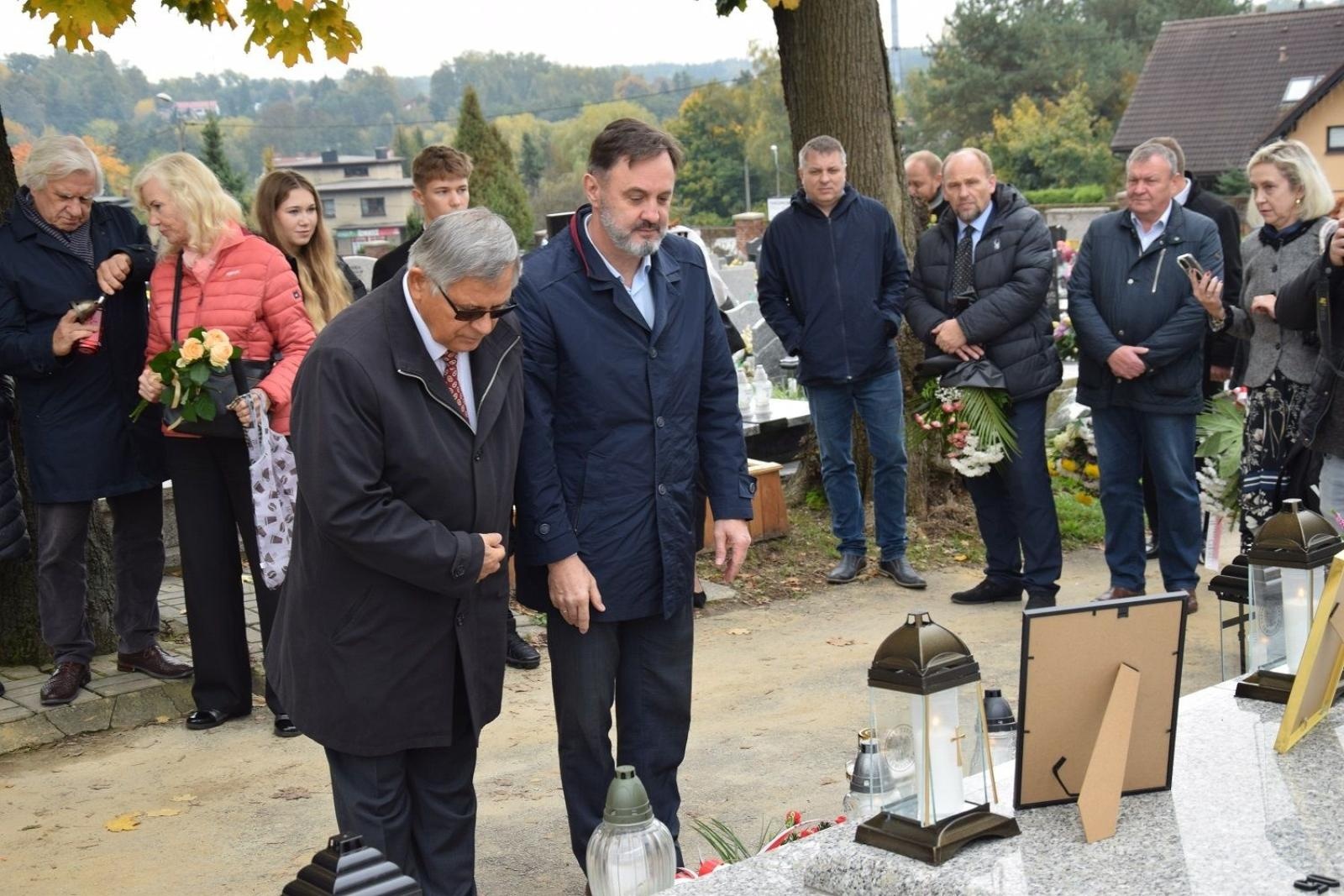 Zdjęcie w galerii na portalu naszwodzislaw.com: W Wodzisławiu Śląskim upamiętniono powstańca śląskiego Augustyna Wyleżycha wiadomości z regionu