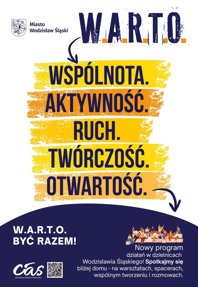Zdjęcie w galerii na portalu naszwodzislaw.com: W.A.R.T.O. być razem! Nowy program działań w wodzisławskich dzielnicach wiadomości z regionu