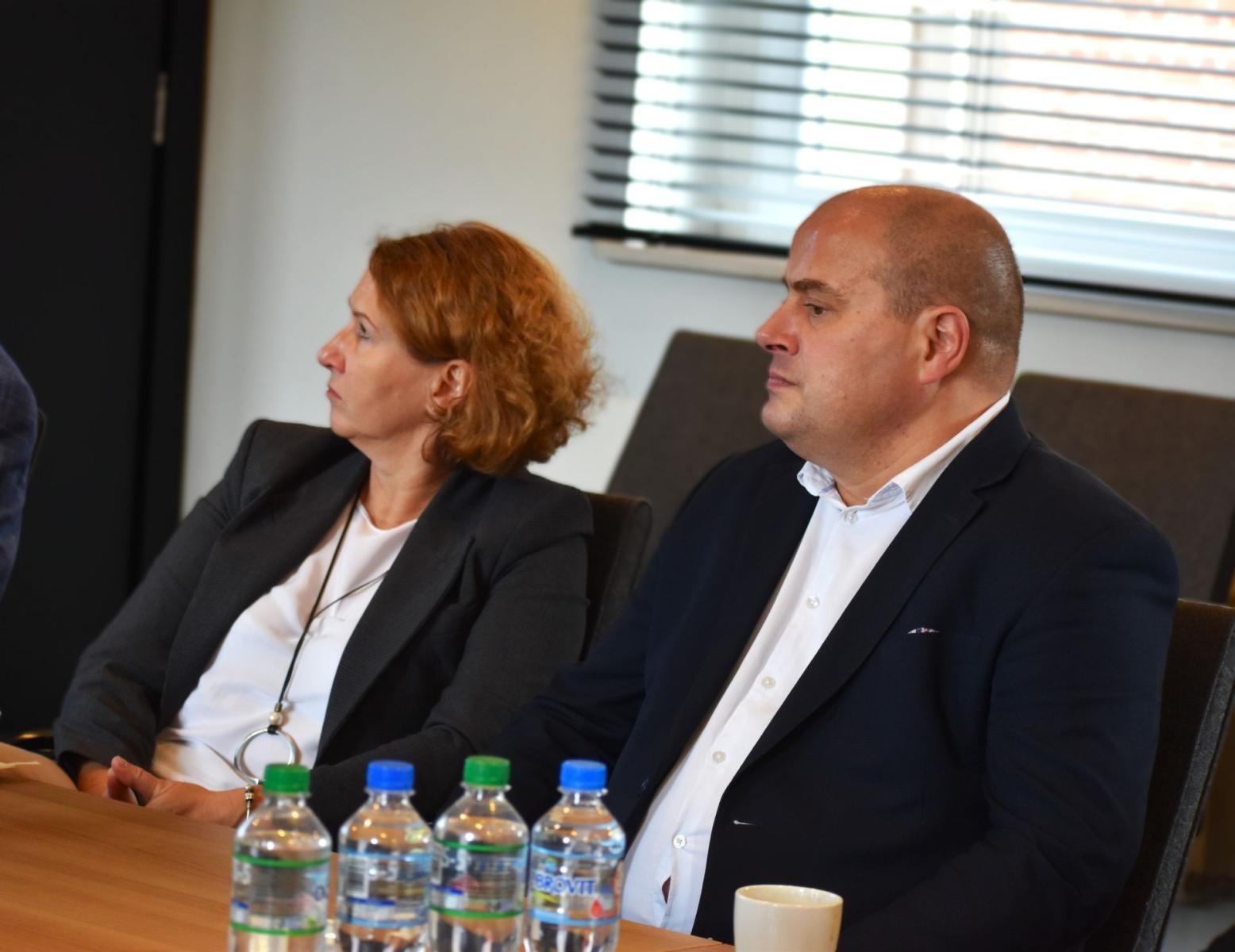 Zdjęcie w galerii na portalu naszwodzislaw.com: Konwent Miast i Gmin Powiatu Wodzisławskiego. Rozmowy o wspólnej komunikacji powiatowej wiadomości z regionu